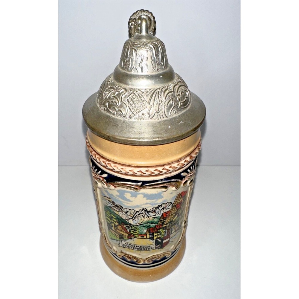 German Gerz Beer Stein Mug "Froh Beim Bier Das Lieben Wir"